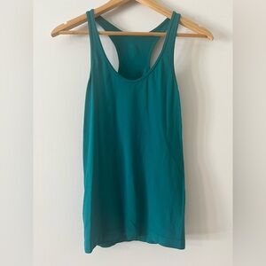 Teal Sleeveless Women's Top